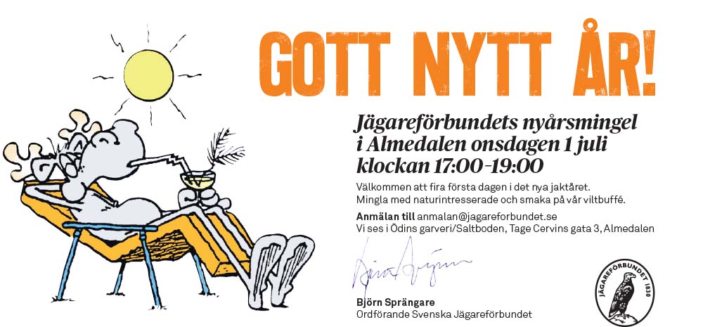 Gott Nytt År med Svenska Jägareförbundet