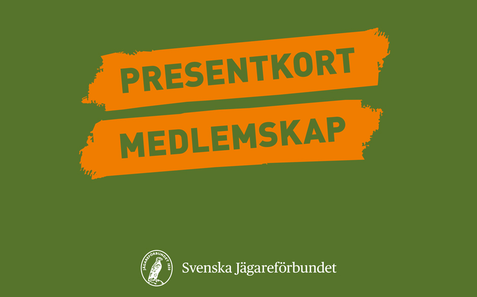 Presentkort På Medlemskap - Svenska Jägareförbundet