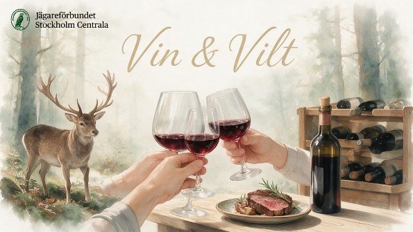 Kväll om Vin & Vilt den 29 september
