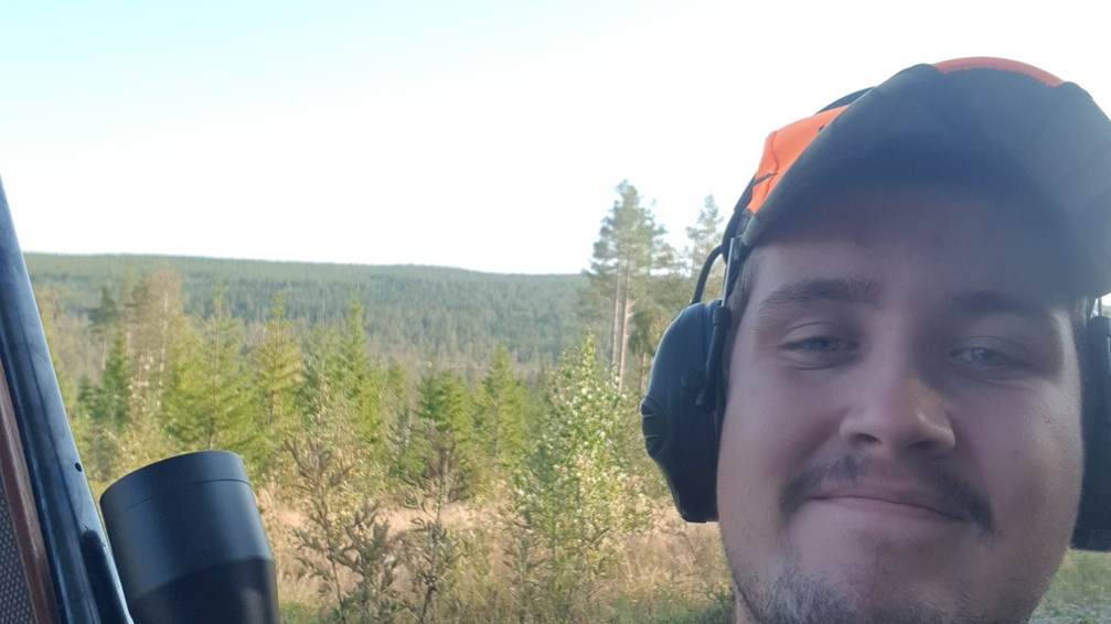 Willams första älg under Jakten för alla 2020