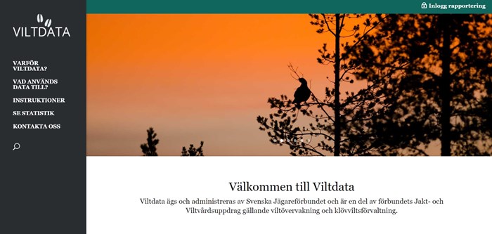 Hämtat från www.viltdata.se