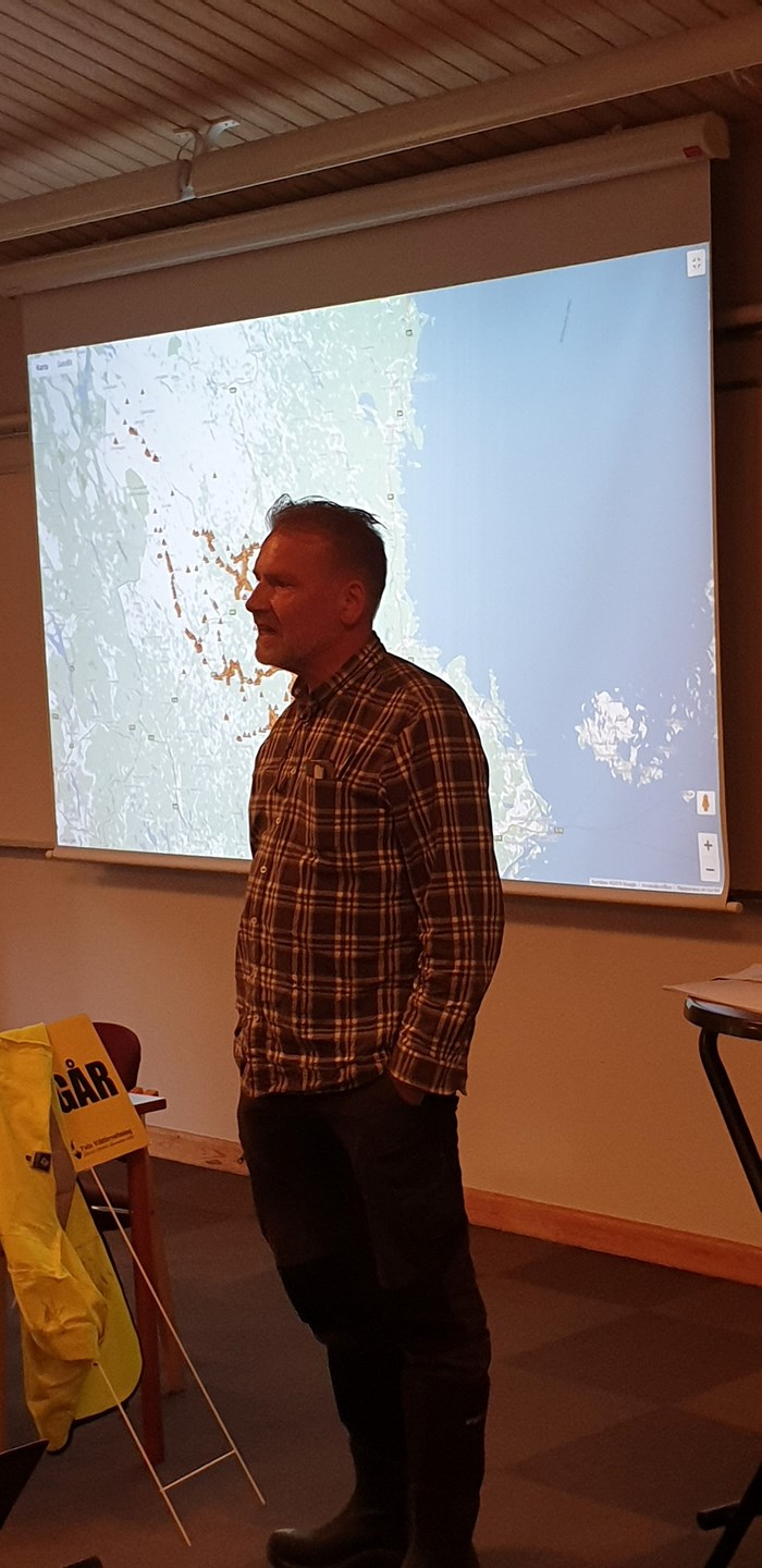 Anders Wiklund, engagerad jägare i Falun. Foto Ulf Danielsson