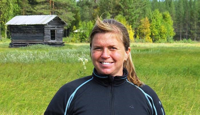 Malin Karlsson, en värdig vinnare av våtmarksstipendiet. Foto: Peter Jonsson