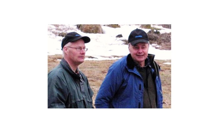 Torbjörn Åhman och Per Hjärp. fotograf Carl von Éssen